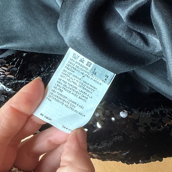 Pinko Sequin Midi Wrap Skirt NEW NWT - Picture 8 of 9